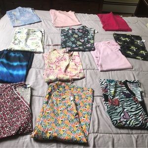 Scrub tops